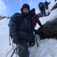 Climbing Friendship Peak.